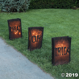 Trick-Or-Treat Outdoor Luminaries Halloween Decorations (1 Set(s))