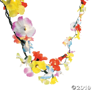 Flower Lei Garland String Lights (9 ft)