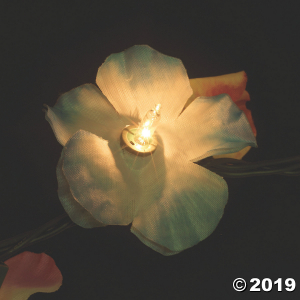 Flower Lei Garland String Lights (9 ft)