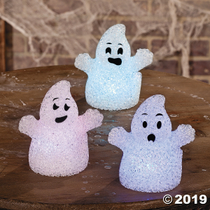 Light-Up Ghosts Halloween Décor (1 Set(s))