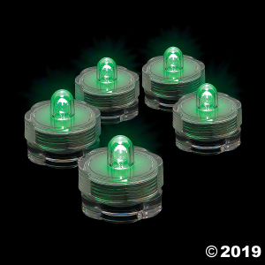 Green Submersible LED Lights (Per Dozen)