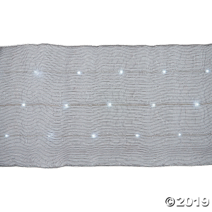 Light-Up Black Mesh Metallic Roll Backdrop (1 Roll(s))