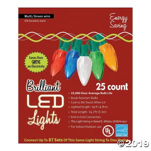 Holiday LED Lights - C9 Style (1 Piece(s))