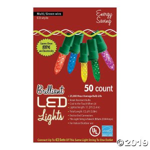 50L MU Holiday LED Lights - C3 Style (1 Piece(s))