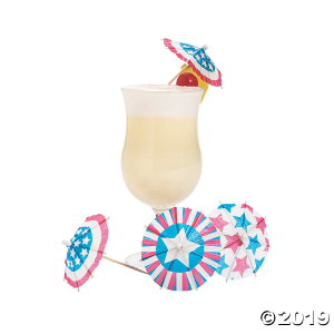 Patriotic Drink Umbrellas (144 Piece(s))