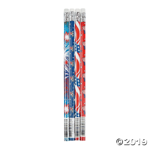 Patriotic Pencil Assortment (144 Piece(s))