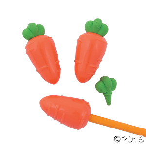 Carrot Pencil Sharpeners (Per Dozen)