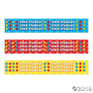Star Student Pencils with Eraser Top (Per Dozen)