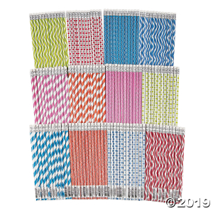 Fun Print Pencils (144 Piece(s))
