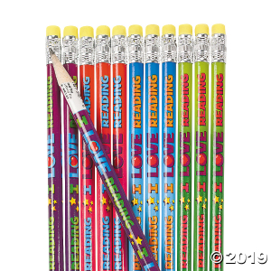 I Love Reading Pencils (24 Piece(s))