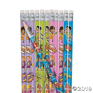 Superhero Pencils (24 Piece(s))