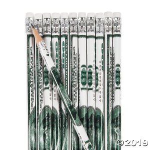 $100 Bill Pencils (24 Piece(s))