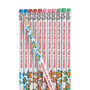 Personalized Stars Pencils (24 Piece(s))