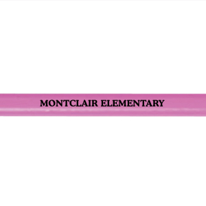 Personalized Pink Pencils (24 Piece(s))