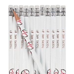 Baseball Personalized Pencils (24 Piece(s))