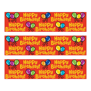 Personalized Happy Birthday Pencils (24 Piece(s))