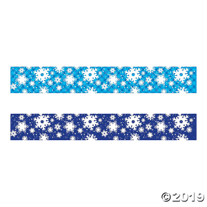 Snowflake Pencils with Eraser Topper (Per Dozen)