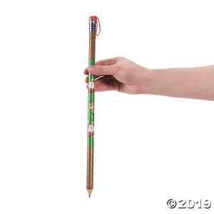 Ginormous Christmas Pencils (Per Dozen)