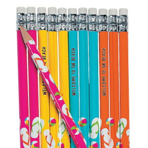 Personalized Flip Flop Pencils (24 Piece(s))