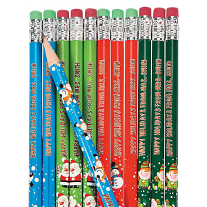 Personalized Christmas Pencils (72 Piece(s))