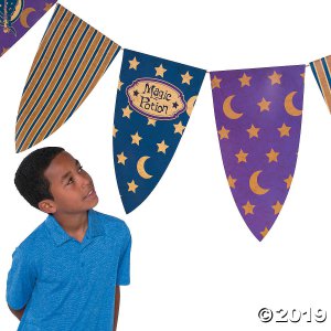 Wizard Realm Oversized Pennant Banner (1 Piece(s))