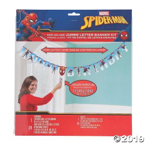 Ultimate Spider-Man Add-an-Age Banner (1 Piece(s))