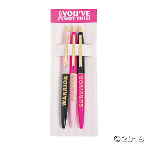 Pink Ribbon Survivor Pens (36 Piece(s))