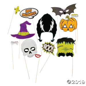 Halloween Photo Stick Props (Per Dozen)