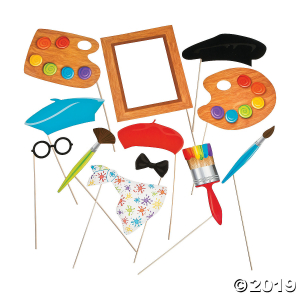 Little Artist Photo Stick Props (Per Dozen)