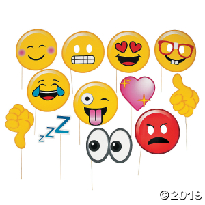 Emoji Photo Stick Props (Per Dozen)