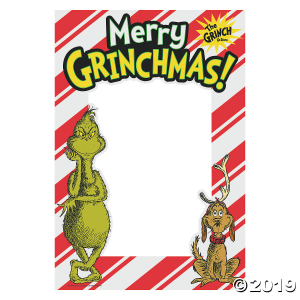 Dr. Seuss The Grinch Instaframe Photo Booth Cutout (1 Piece(s ...