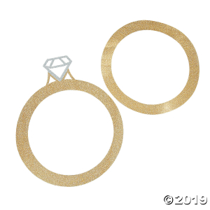 Wedding Ring Frame Cutouts (1 Set(s))