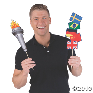 Winter Games Photo Stick Props (24 Piece(s))