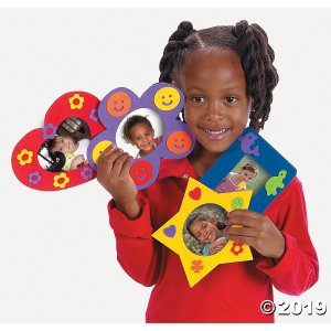 Sensational Foam Picture Frames & Shapes (Makes 30)