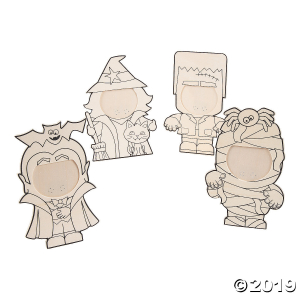 Color Your Own Halloween Picture Frames (Per Dozen)