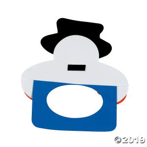 Snowman Picture Frame Magnet Craft Kit - - Makes 12