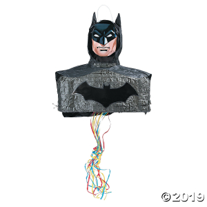 3D Batman Pull-String Piñata (1 Piece(s))