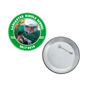 Custom Photo Team Spirit Buttons (1 Set(s))