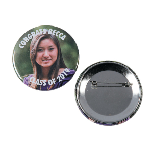 Small Custom Photo Buttons (Per Dozen)