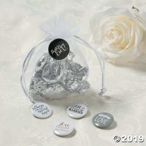 Wedding Mini Buttons (50 Piece(s))