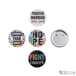 Cancer Awareness Buttons (Per Dozen)