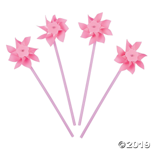 Light Pink Pinwheels (36 Piece(s))