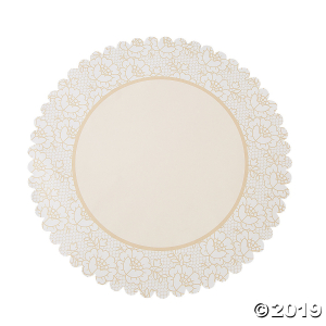 Shabby Chic Lace Placemats (50 Piece(s))