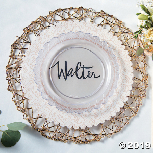 Shabby Chic Lace Placemats (50 Piece(s))