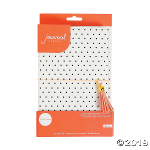 American Crafts Small Black & White Dots Journal Kit (3 Piece(s))