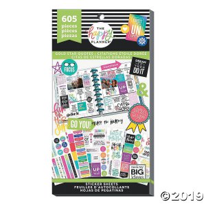 The Happy Planner® Gold Star Quotes Value Pack Stickers (30 Sheet(s))