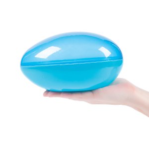 Personalized Blue Ginormous Plastic Easter Egg - 1 Pc.