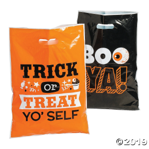 Halloween Funny Sayings Trick-or-Treat Goody Bags (50 Piece(s))