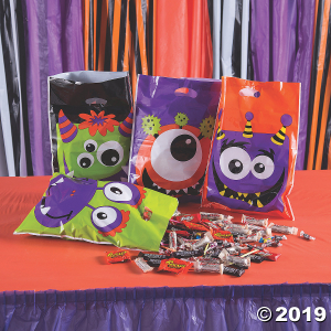 Monster Trick-or-Treat Bags (100 Piece(s))