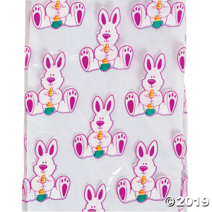 Colorful Pattern Easter Goody Bags (36 Piece(s))